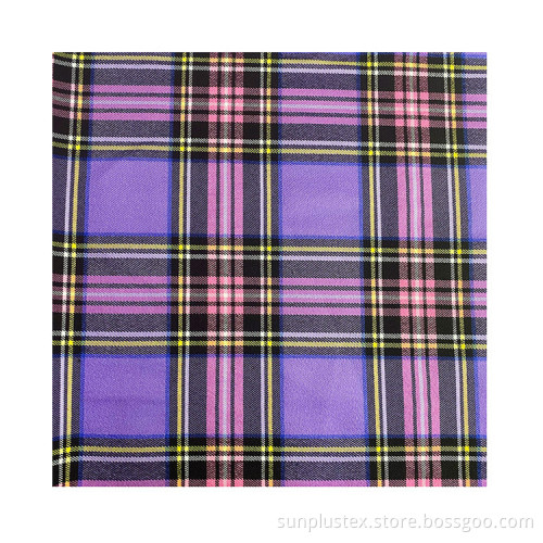 wholesale warp plaids fabric bengaline women clothing